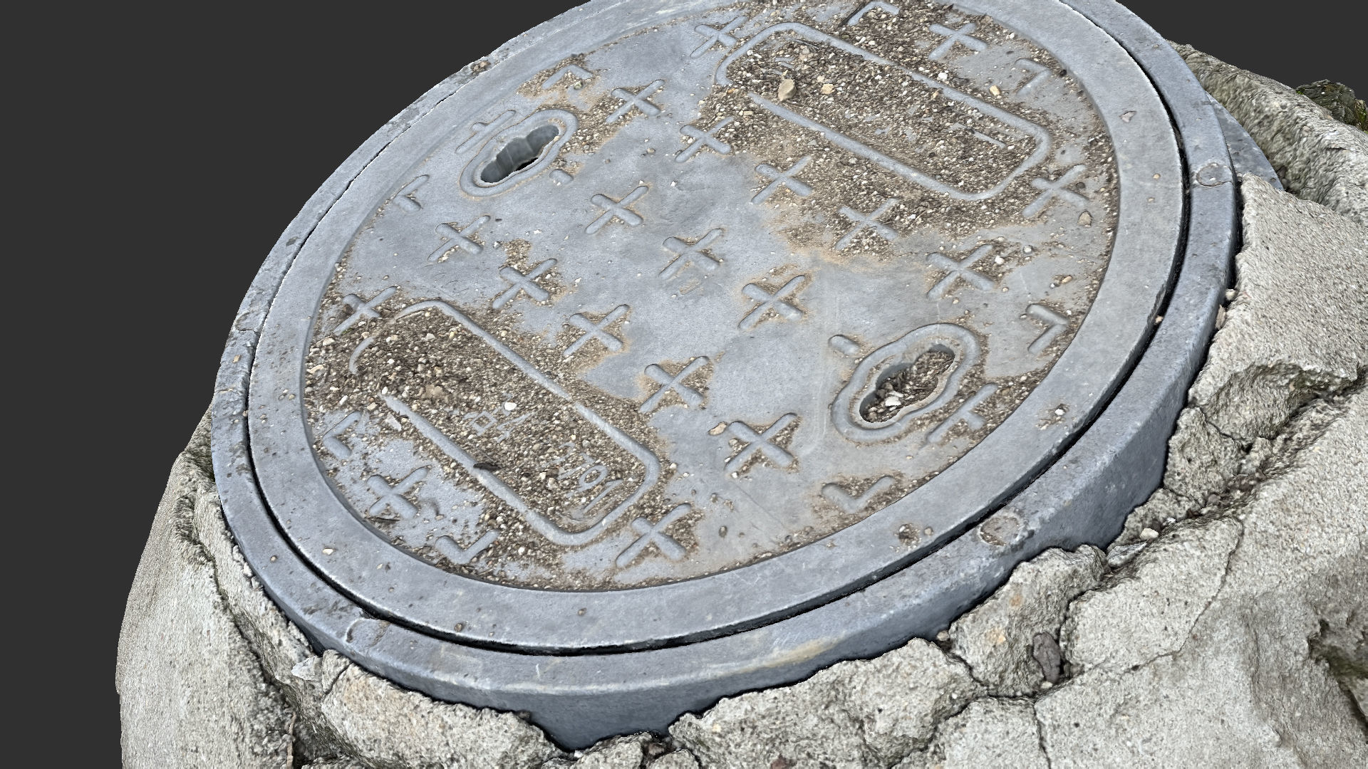 Manhole 3d Scan 3D model_6