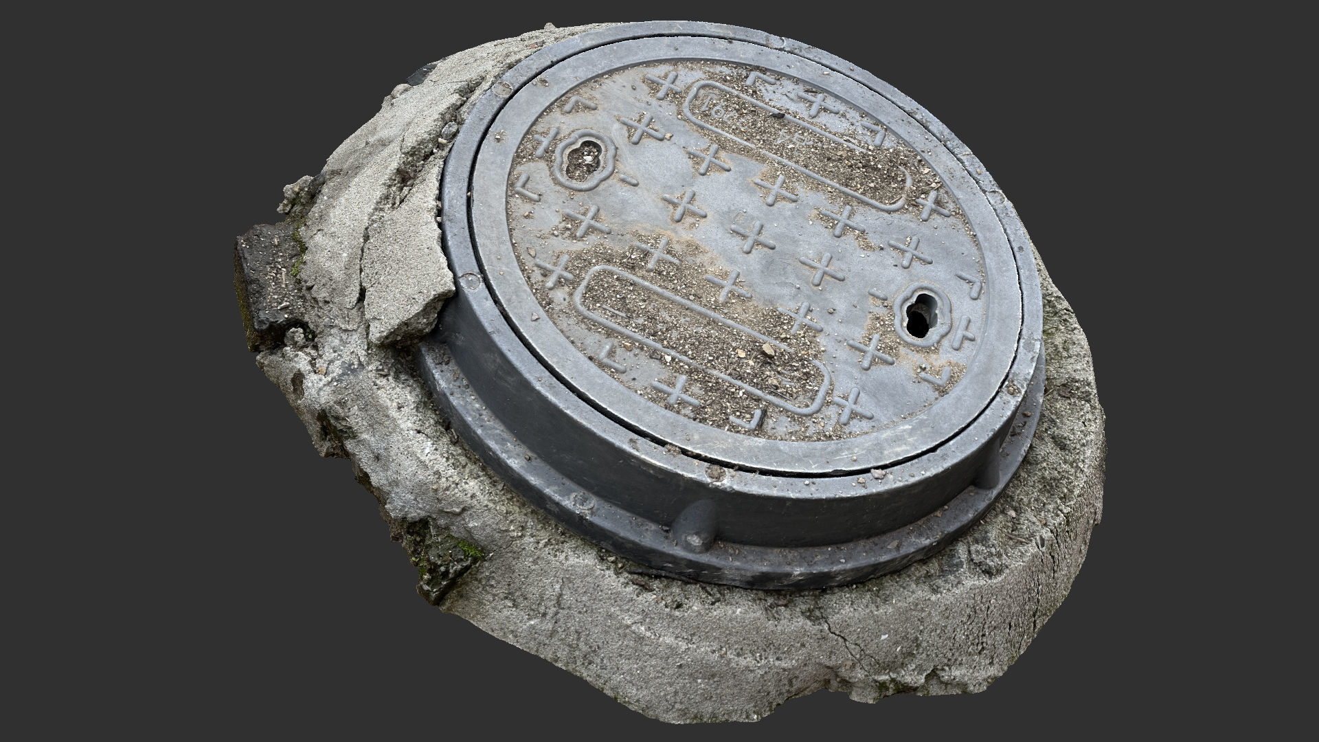 Manhole 3d Scan 3D model_15