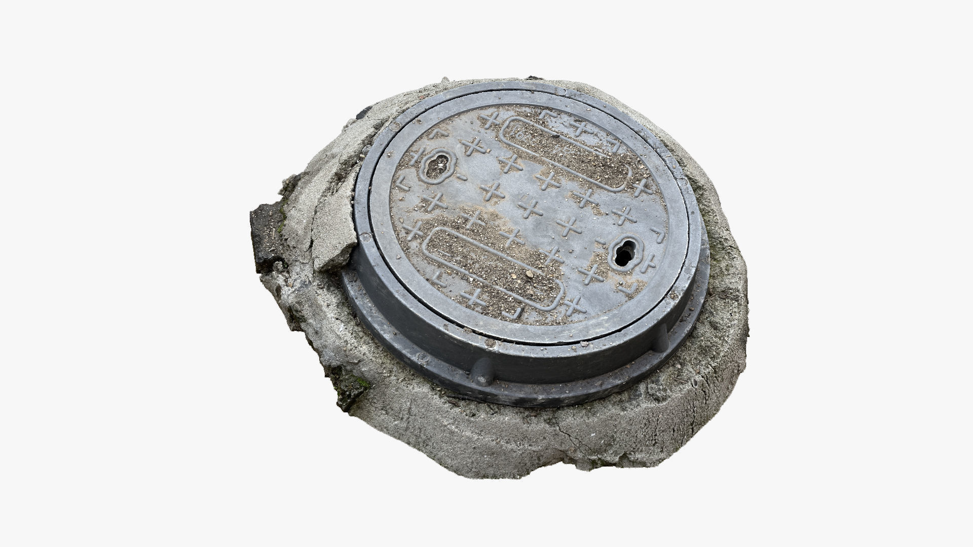 Manhole 3d Scan 3D model_14