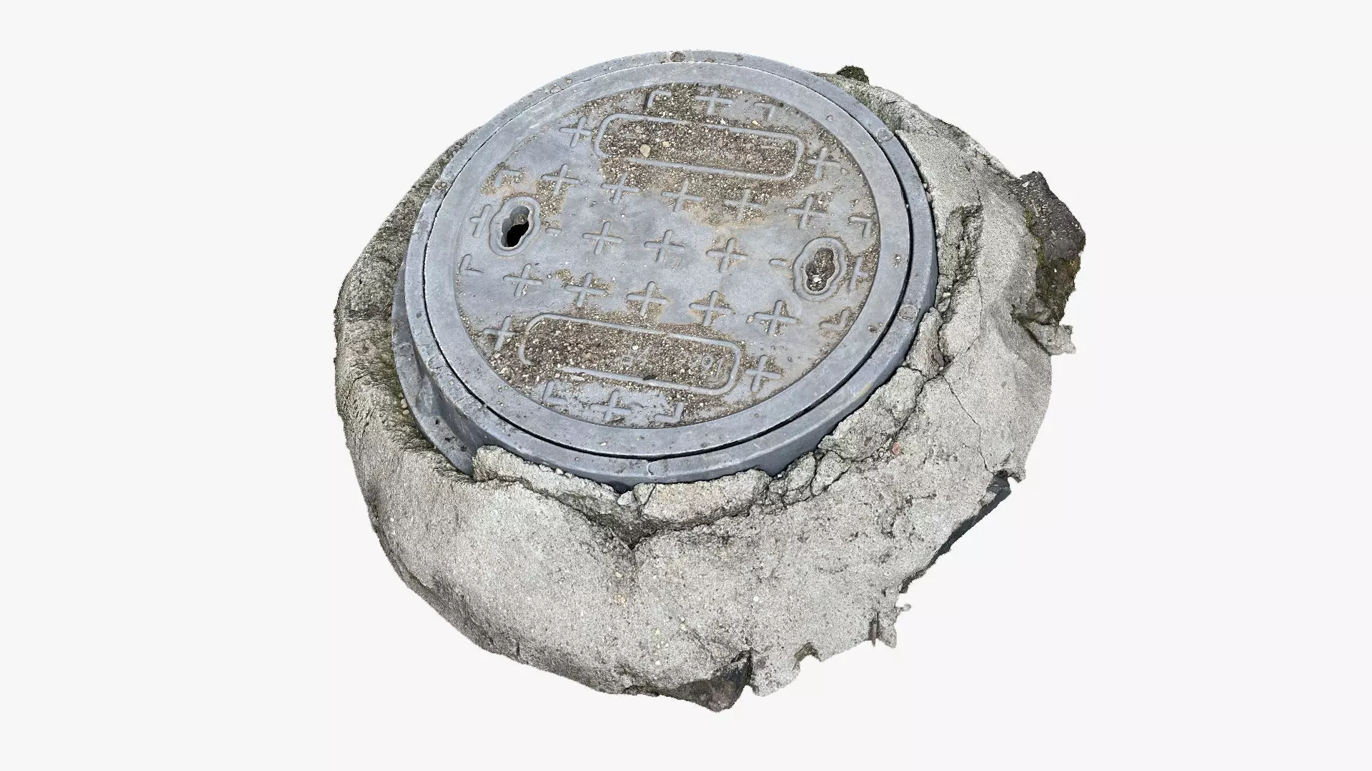 Manhole 3d Scan 3D model_0