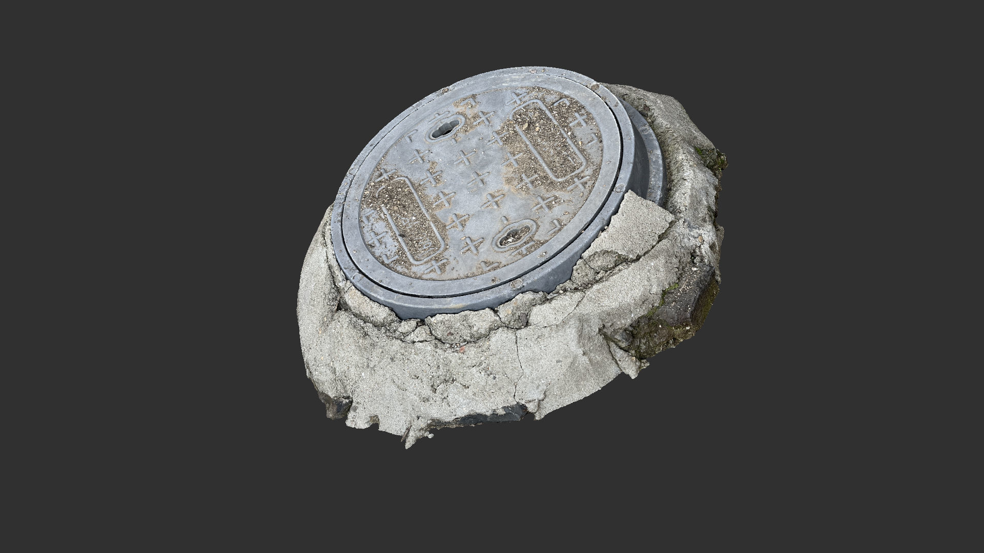 Manhole 3d Scan 3D model_9