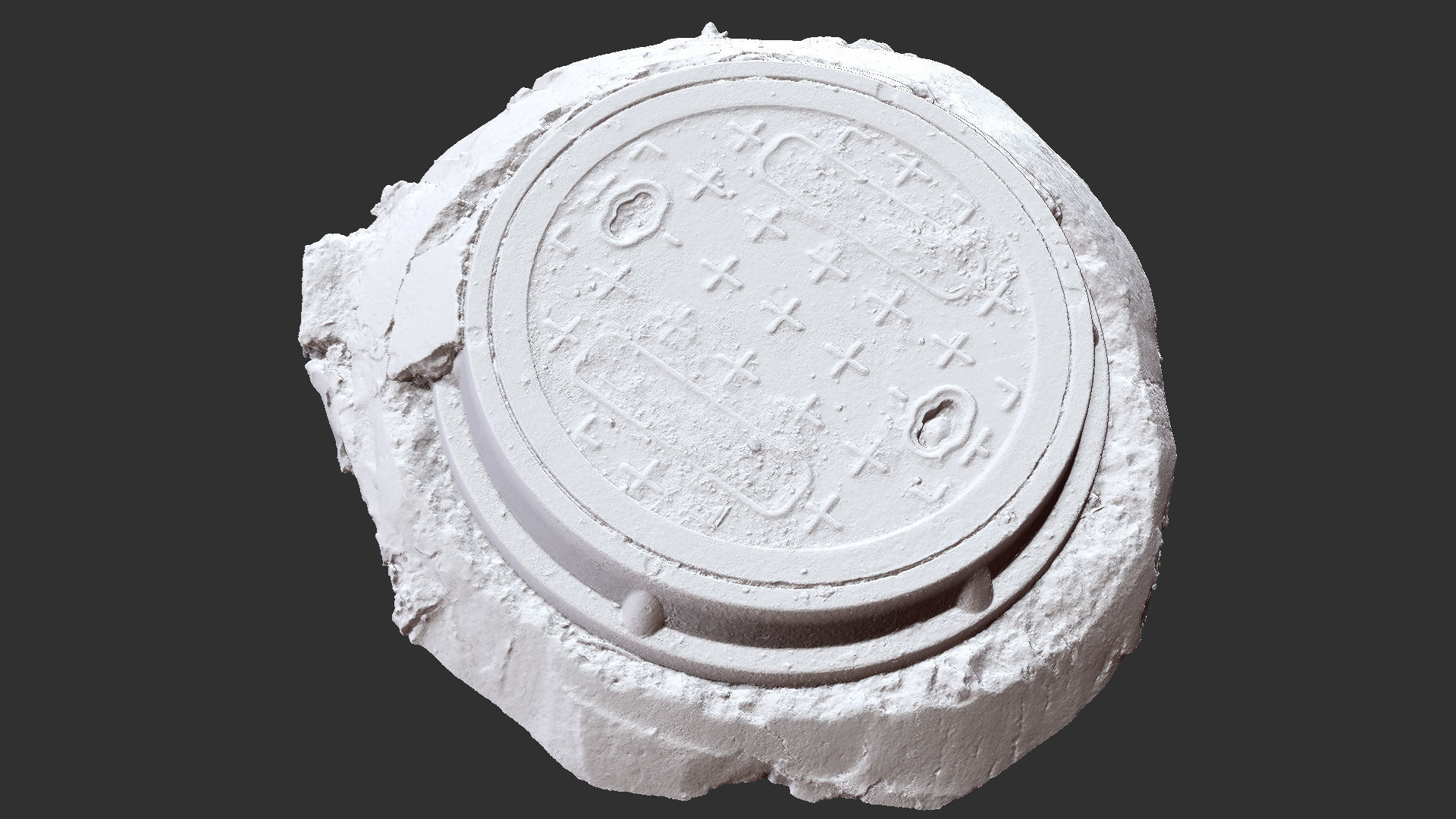 Manhole 3d Scan 3D model_18