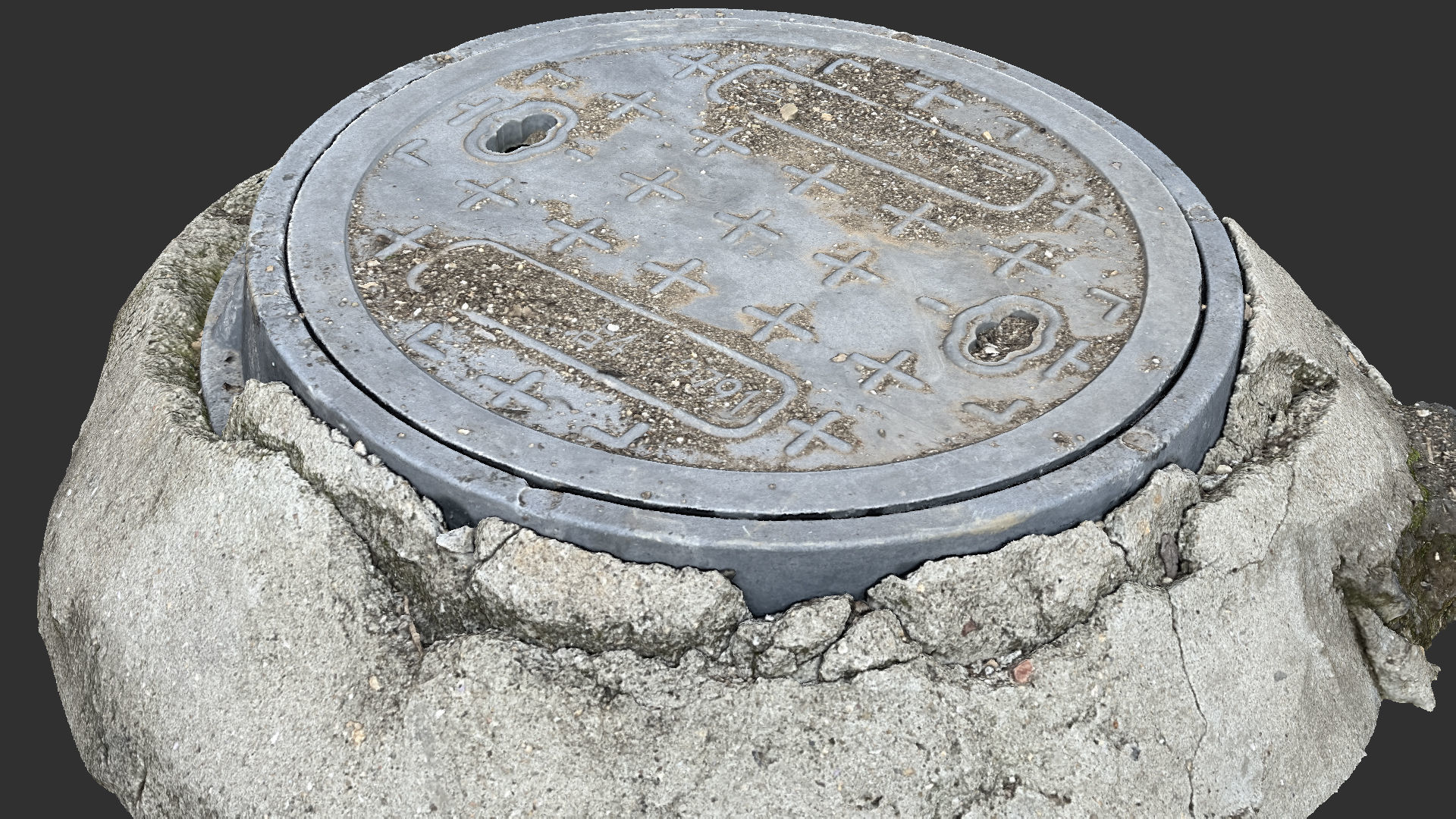 Manhole 3d Scan 3D model_8