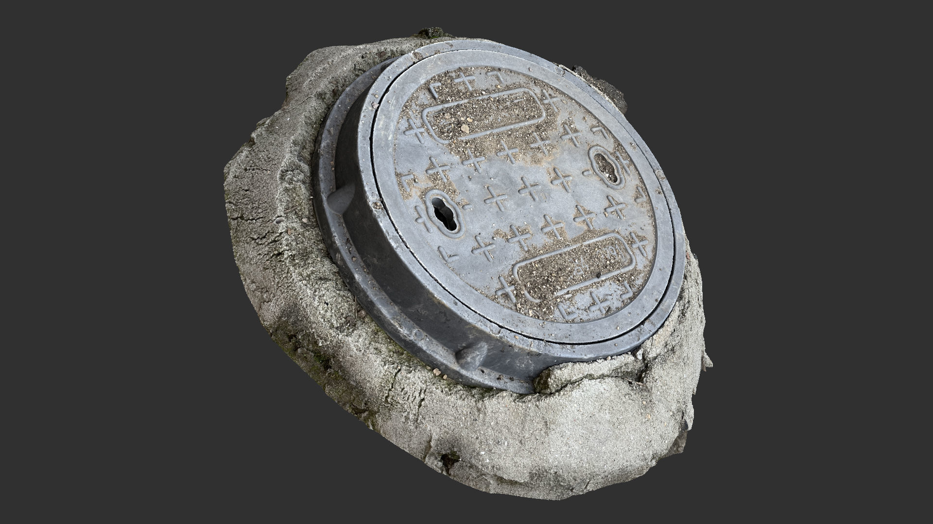 Manhole 3d Scan 3D model_1