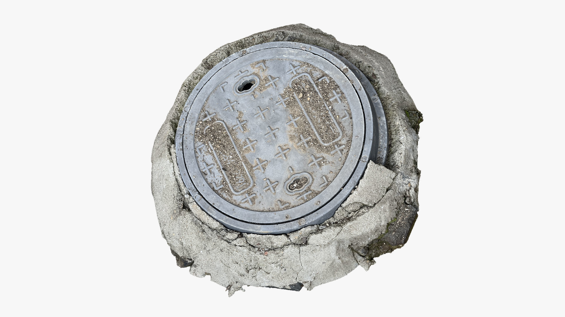 Manhole 3d Scan 3D model_4