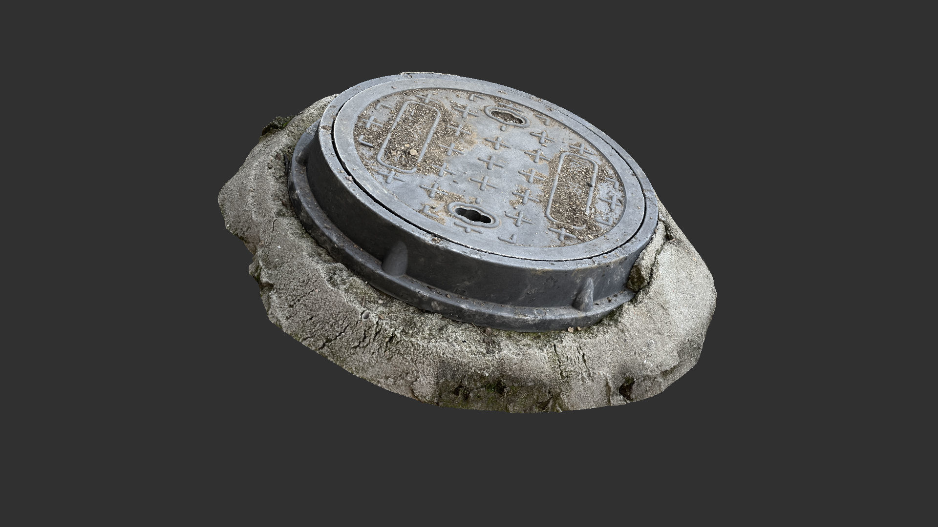 Manhole 3d Scan 3D model_12