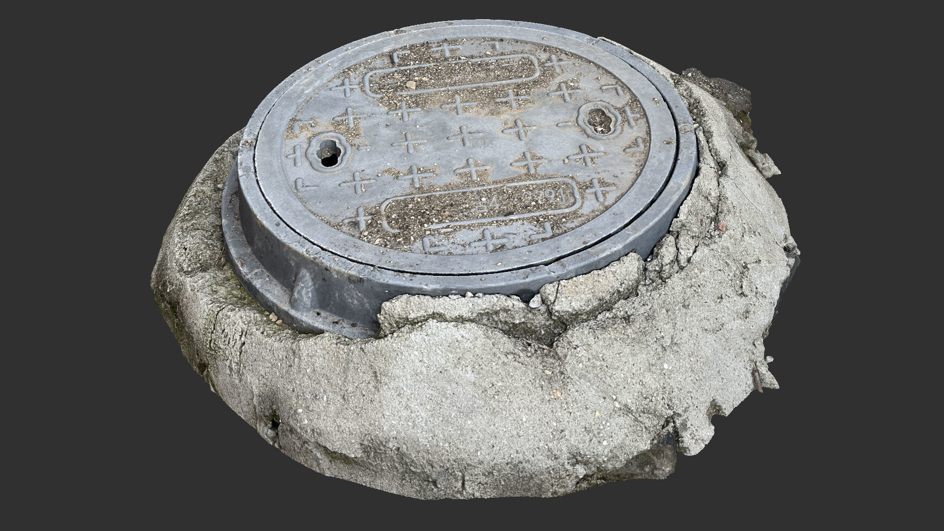 Manhole 3d Scan 3D model_2