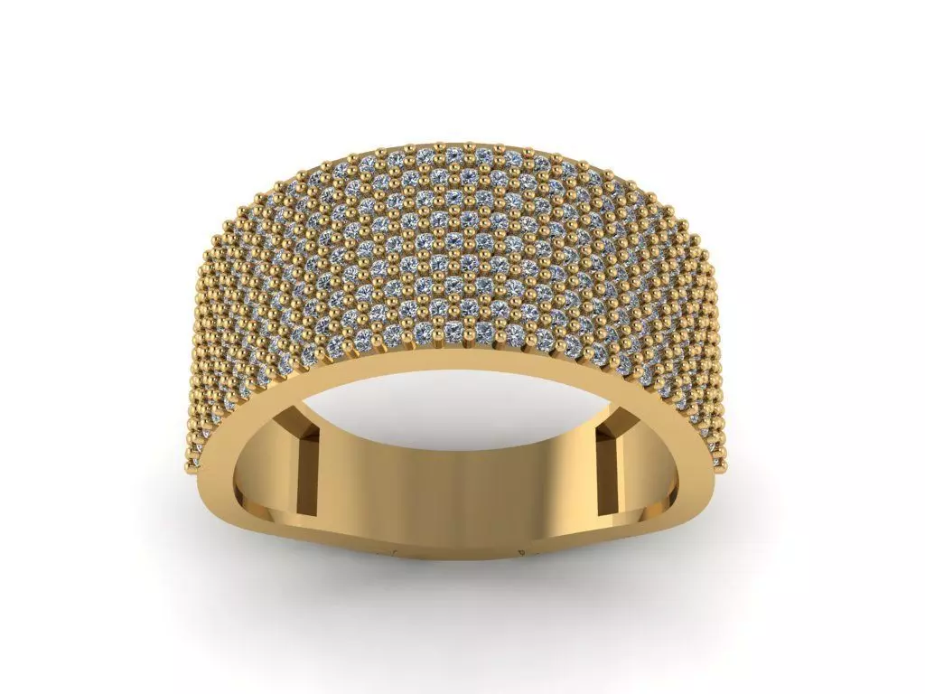 light gram ring-40 3D print model_0