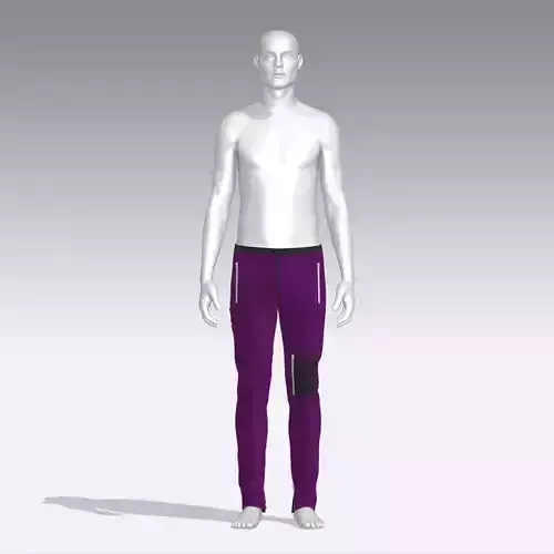 Pants mannequin wearing leggings