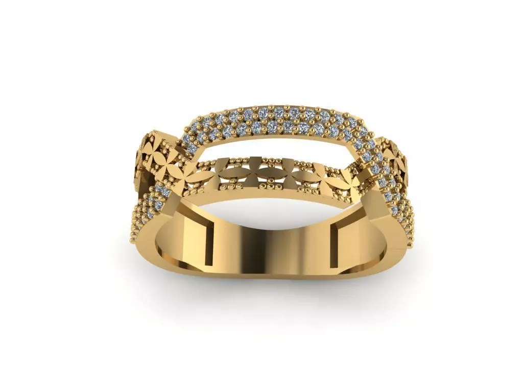 light gram ring-46 3D print model_0