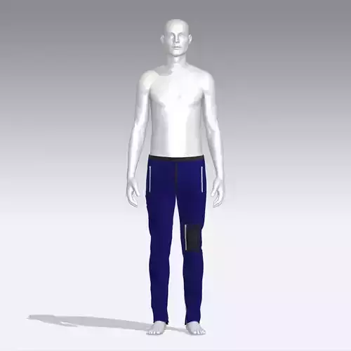 Pants mannequin wearing leggings