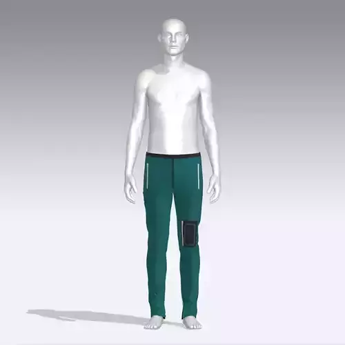 Pants mannequin wearing leggings