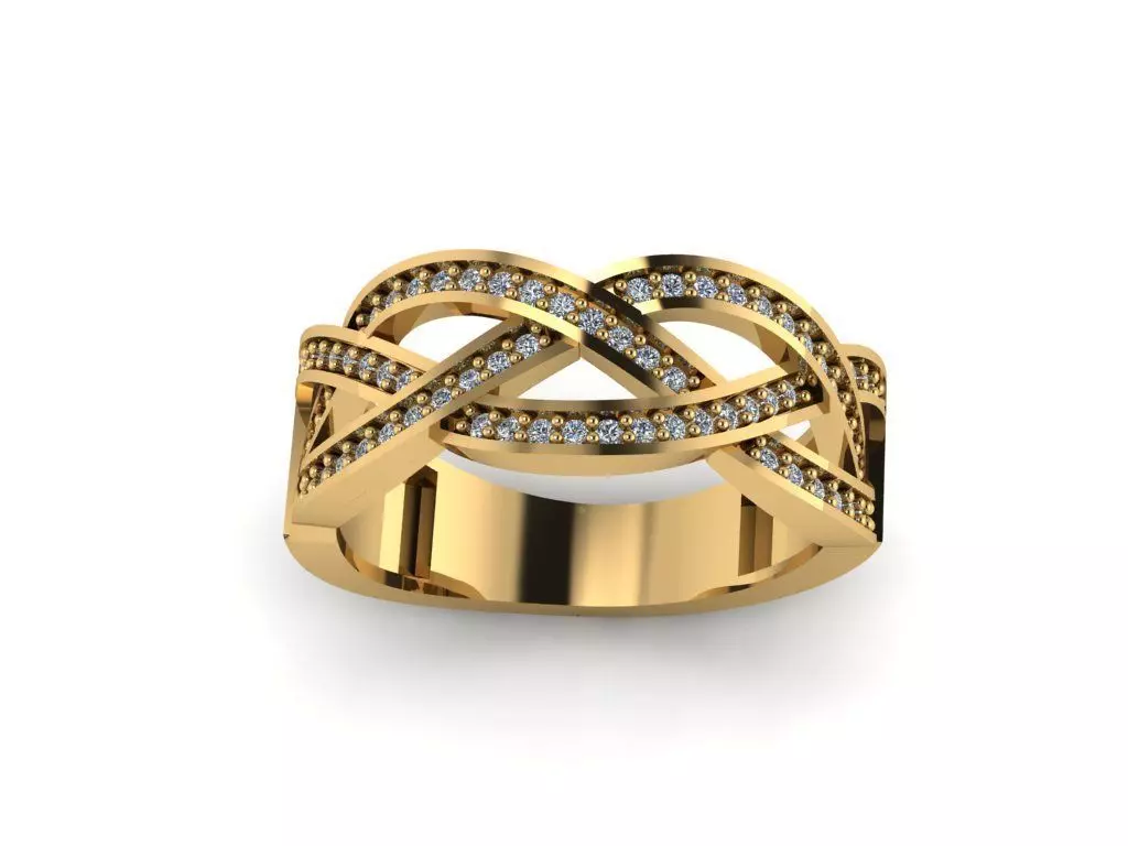 light gram ring-49 3D print model_0