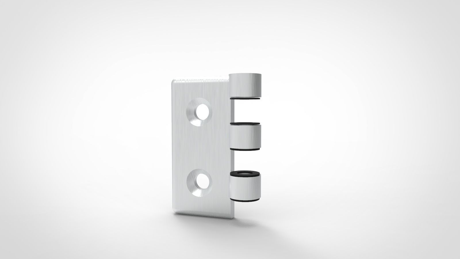Hinge door 3d printed 3D print model_2