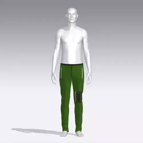 Pants mannequin wearing leggings