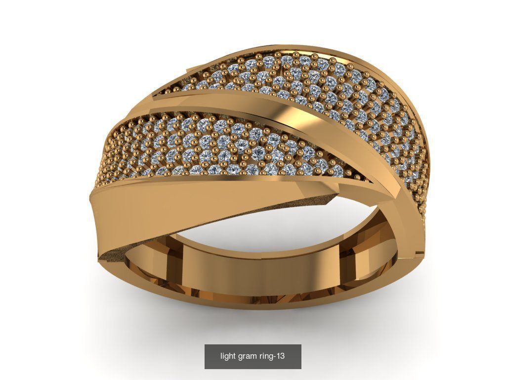 Light gram rings 3D Model Collection_26