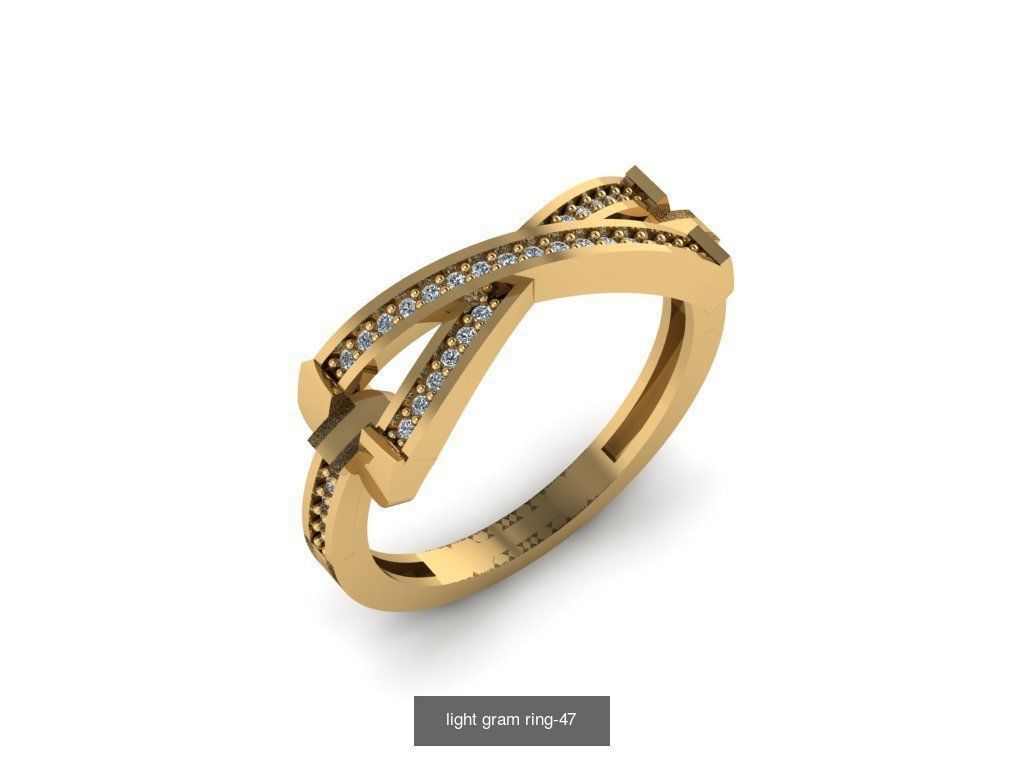 Light gram rings 3D Model Collection_60