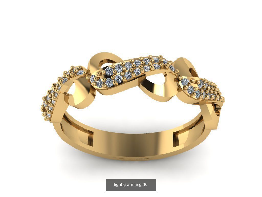 Light gram rings 3D Model Collection_29