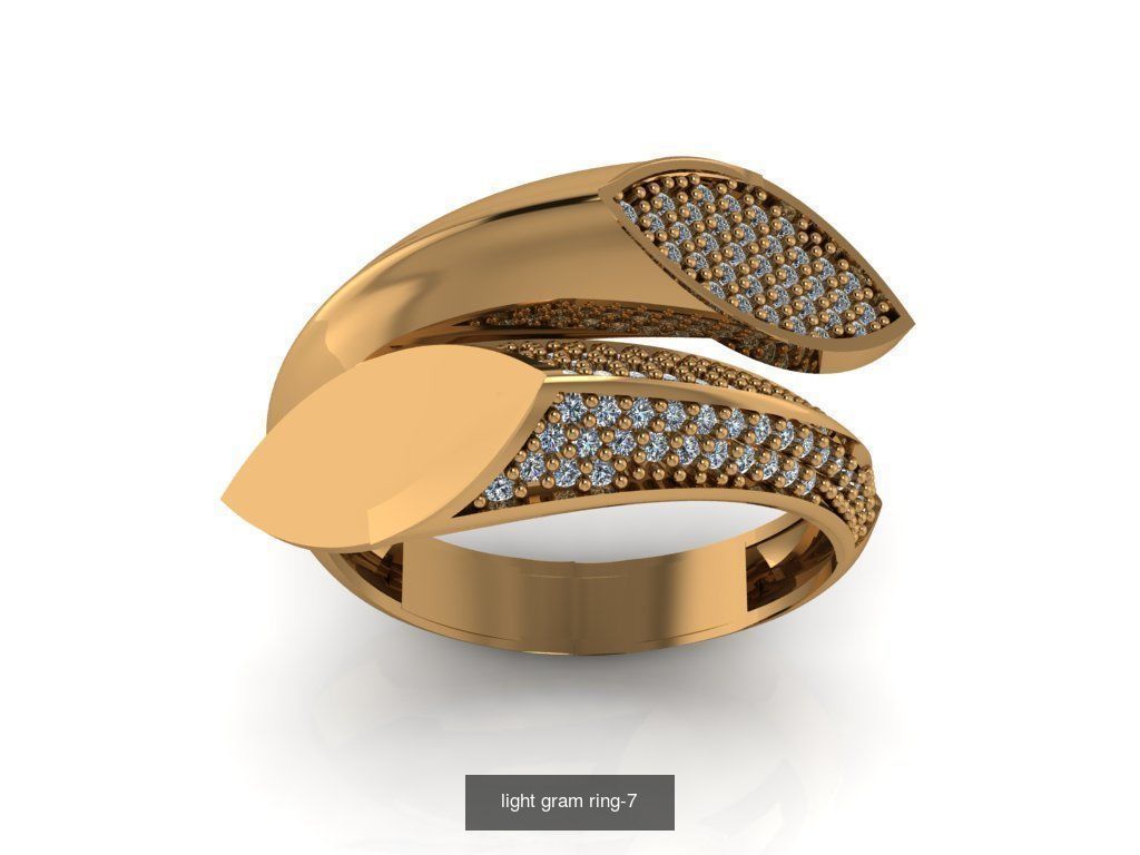 Light gram rings 3D Model Collection_20
