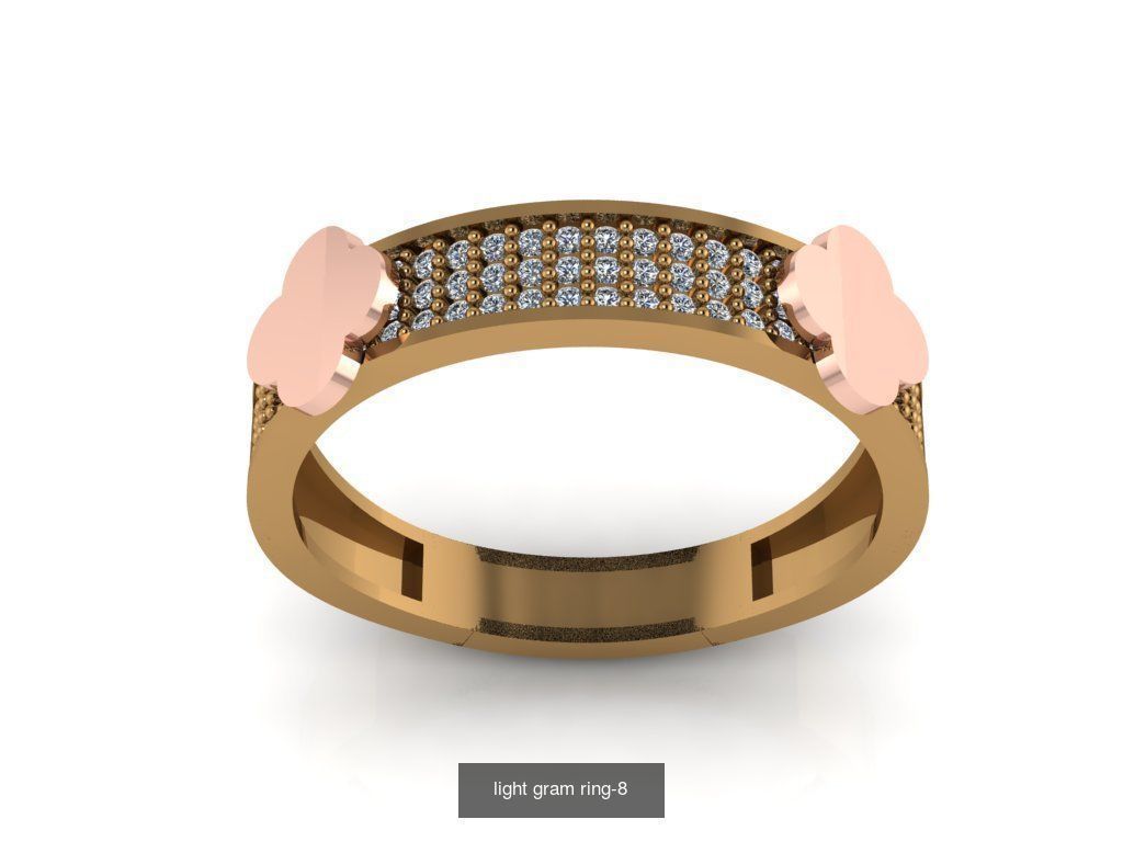 Light gram rings 3D Model Collection_21