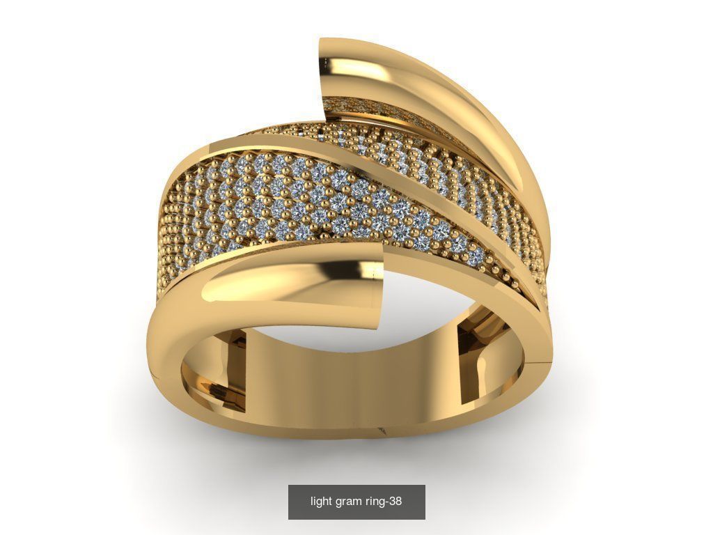 Light gram rings 3D Model Collection_51
