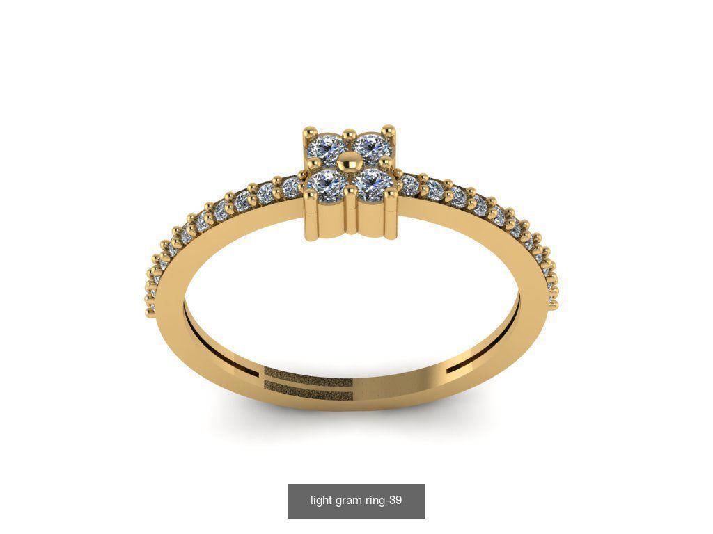 Light gram rings 3D Model Collection_52