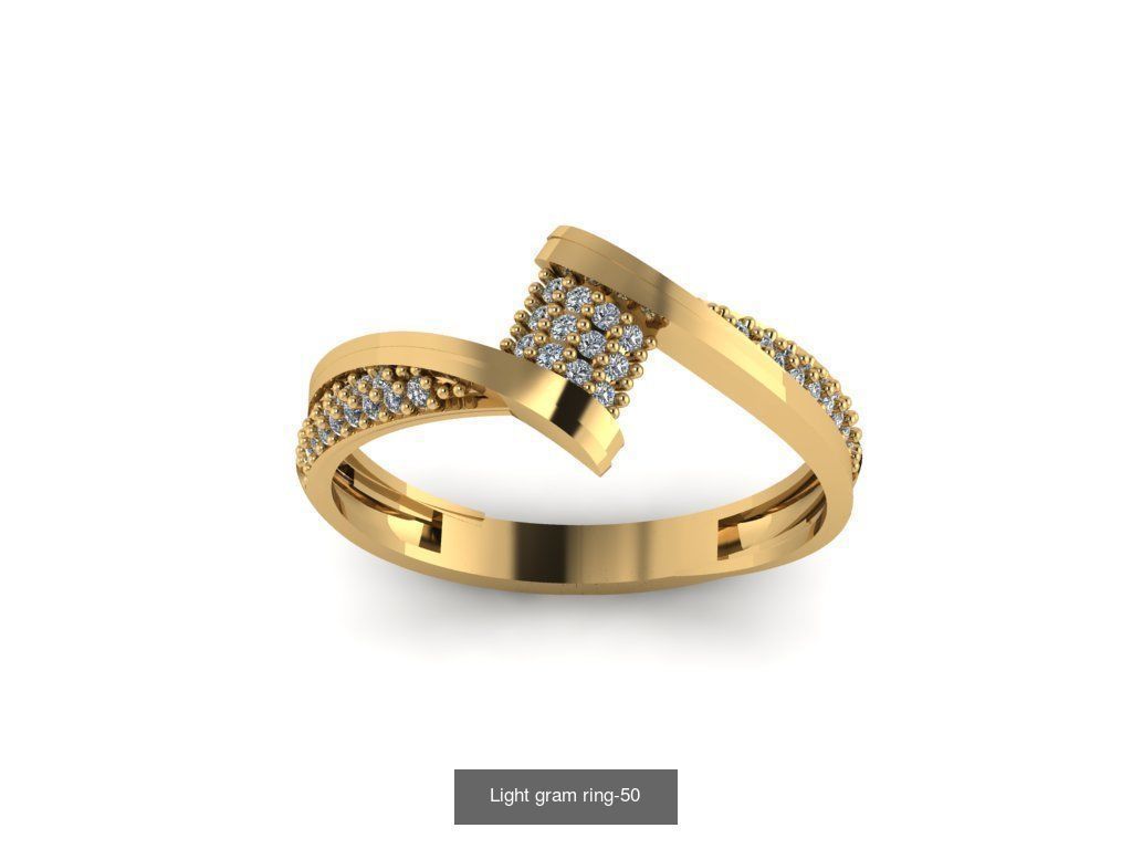 Light gram rings 3D Model Collection_8
