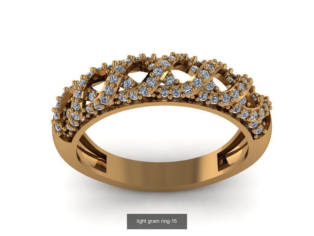 Light gram rings 3D Model Collection_28