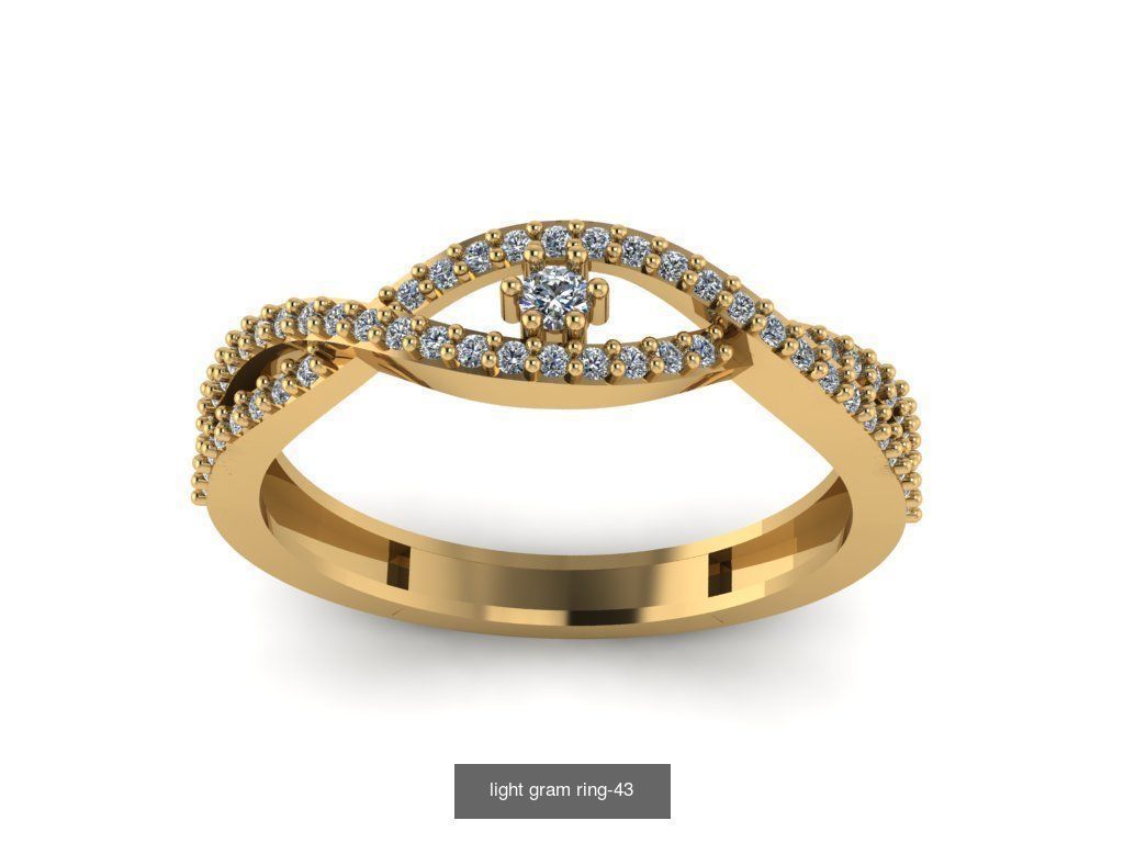 Light gram rings 3D Model Collection_56
