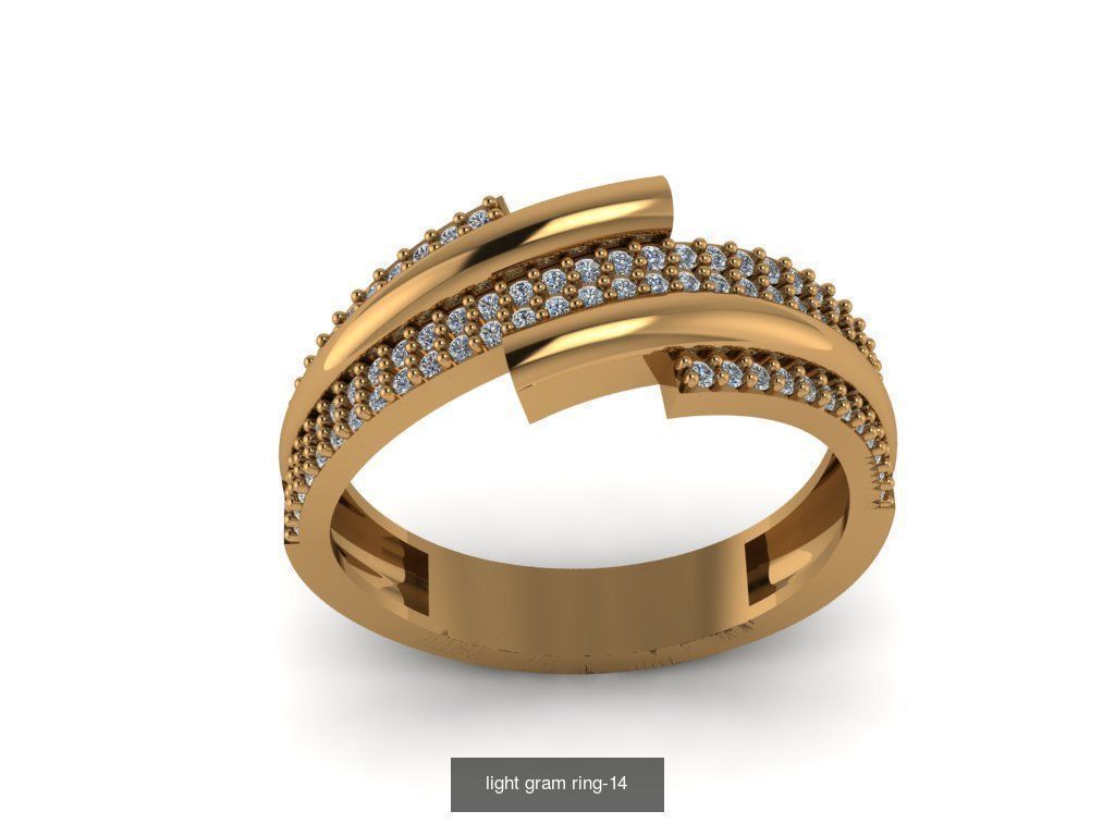 Light gram rings 3D Model Collection_27