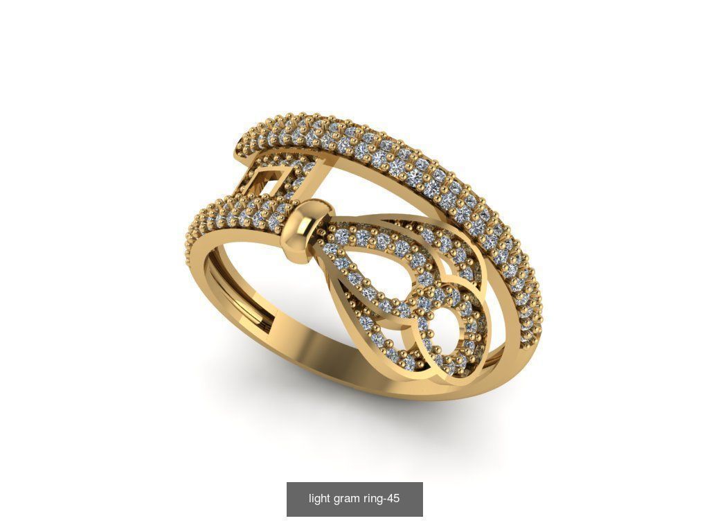Light gram rings 3D Model Collection_58