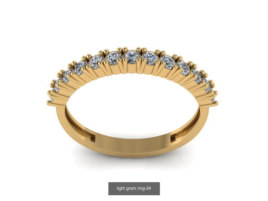 Light gram rings 3D Model Collection_37