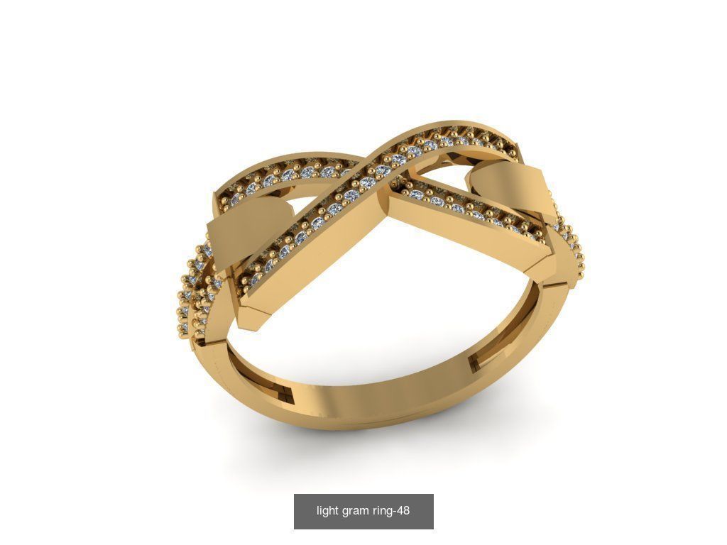 Light gram rings 3D Model Collection_61