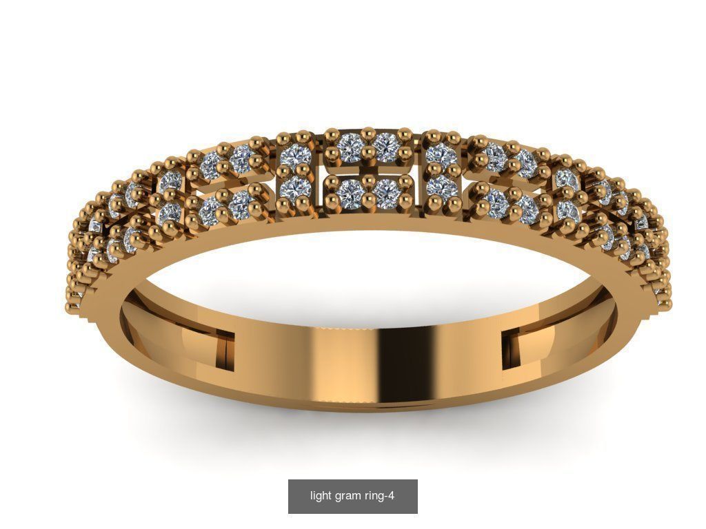 Light gram rings 3D Model Collection_17