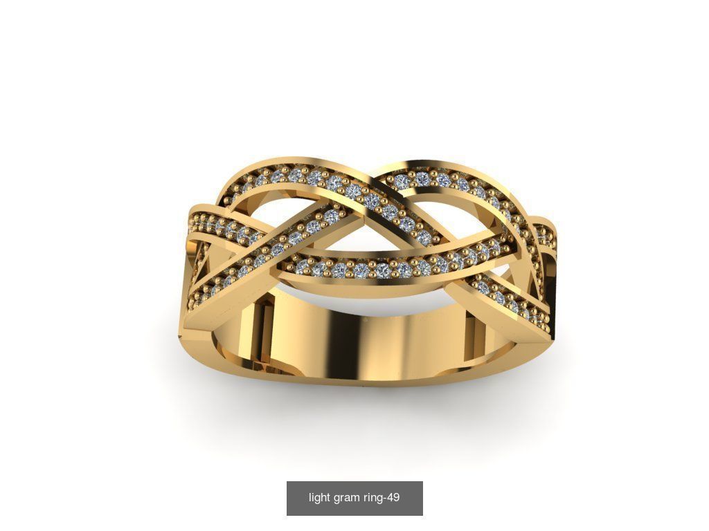 Light gram rings 3D Model Collection_62