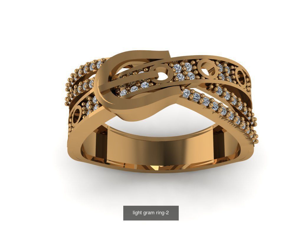 Light gram rings 3D Model Collection_15