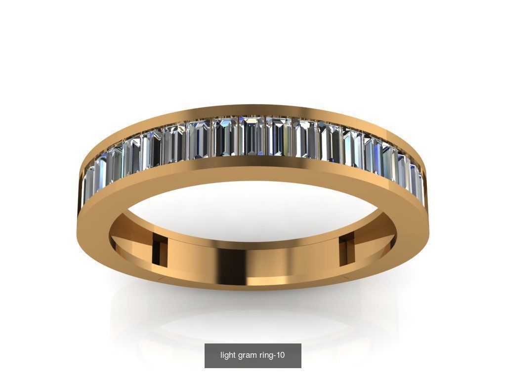 Light gram rings 3D Model Collection_23