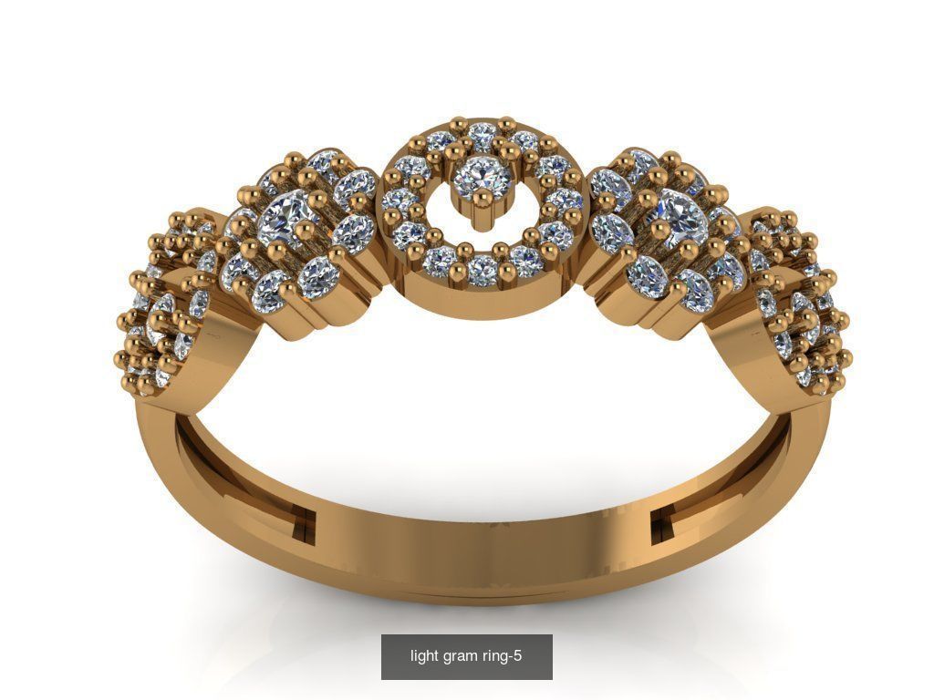 Light gram rings 3D Model Collection_18