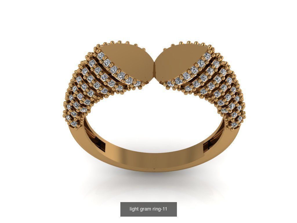 Light gram rings 3D Model Collection_24