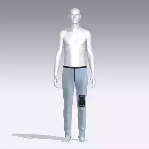 Pants mannequin wearing