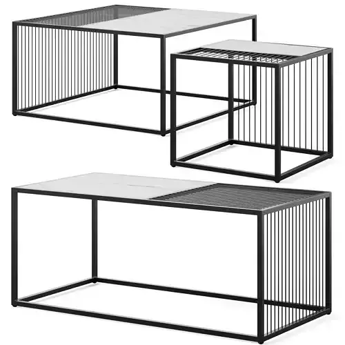 Coffee Table Twice by Kare Design 3D model
