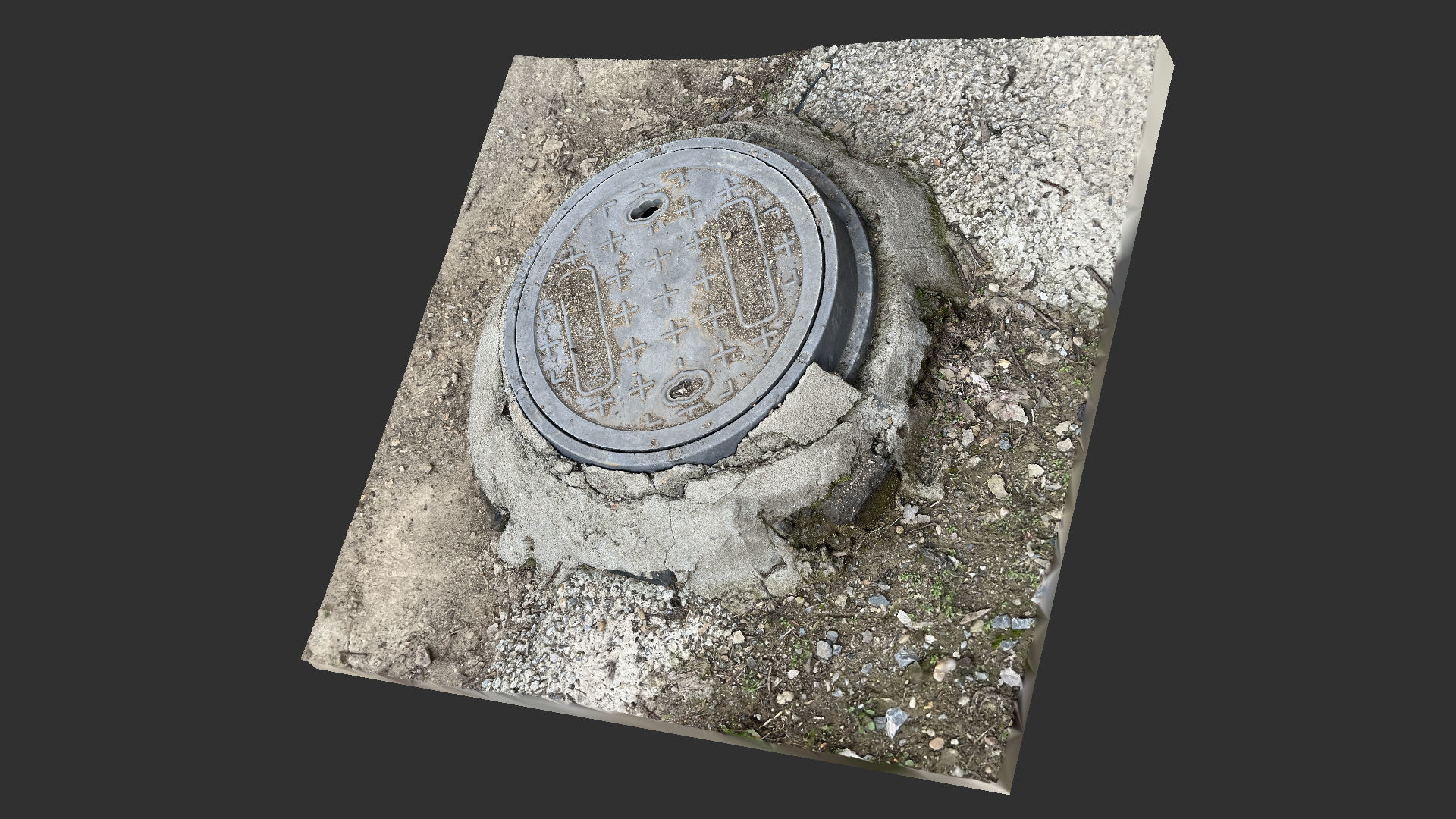 Manhole 3d Scan 3D model_11