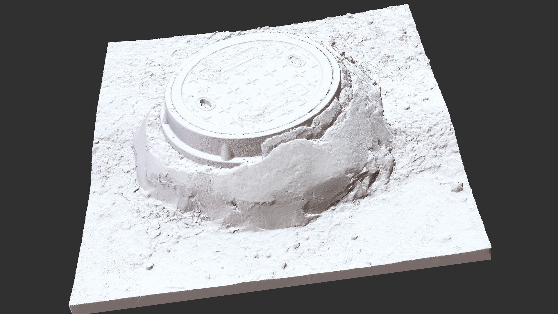 Manhole 3d Scan 3D model_20