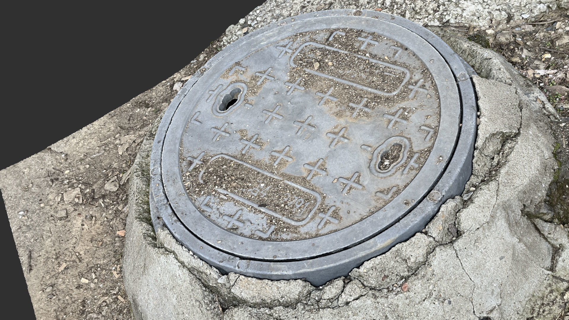 Manhole 3d Scan 3D model_18