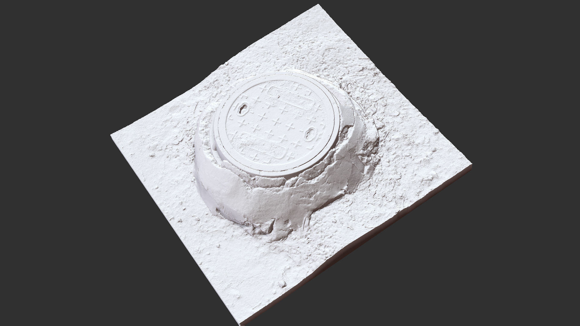 Manhole 3d Scan 3D model_19