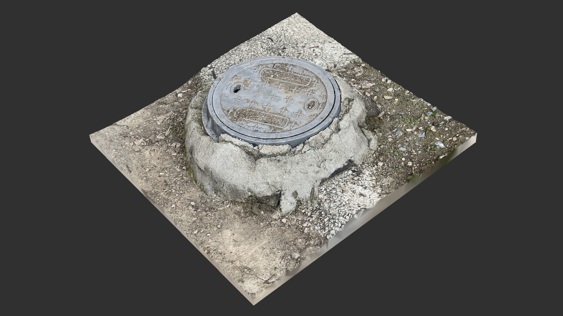 Manhole 3d Scan 3D model_12