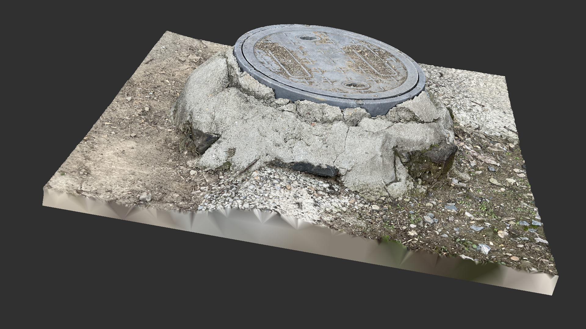 Manhole 3d Scan 3D model_3