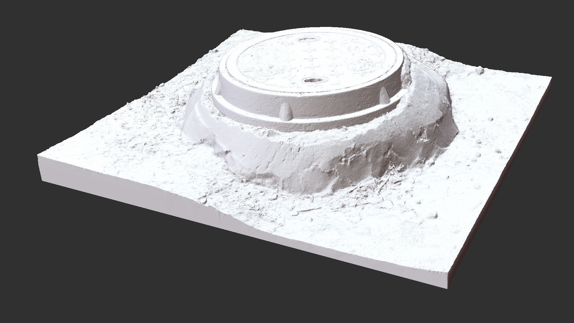 Manhole 3d Scan 3D model_21