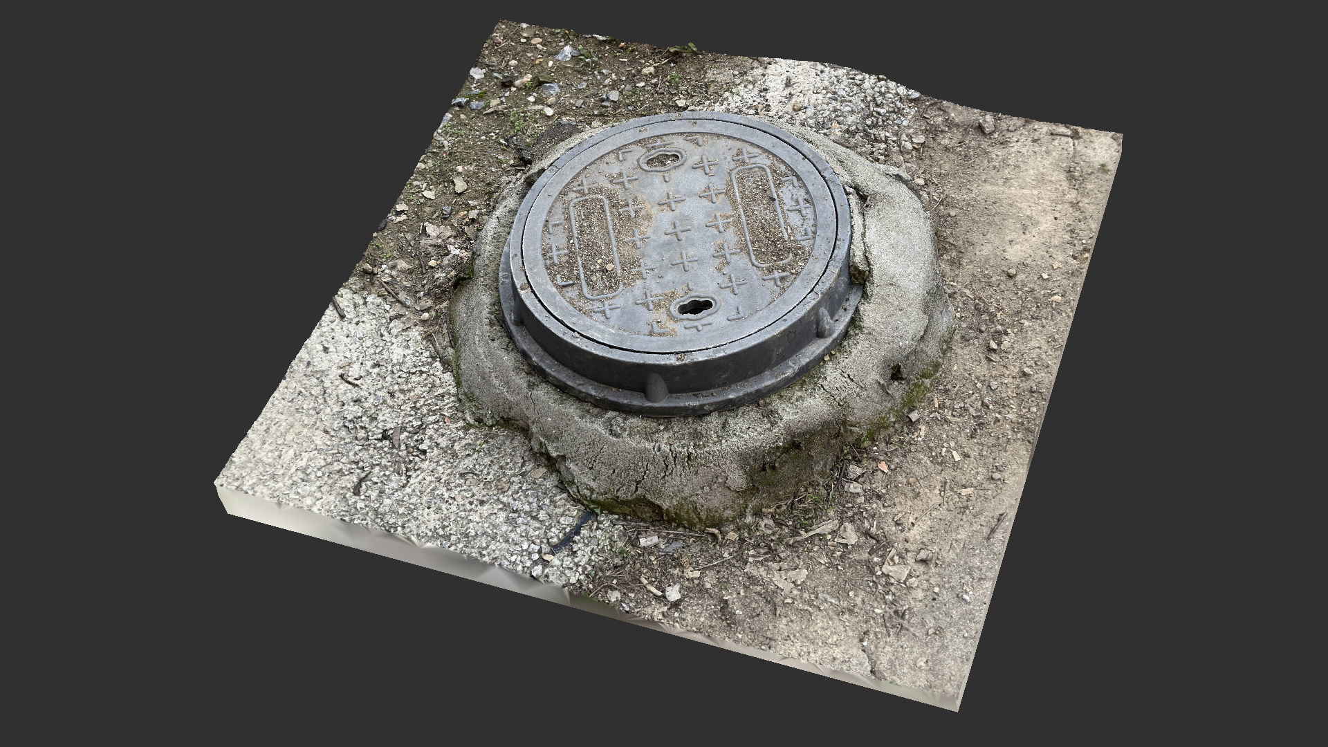 Manhole 3d Scan 3D model_6
