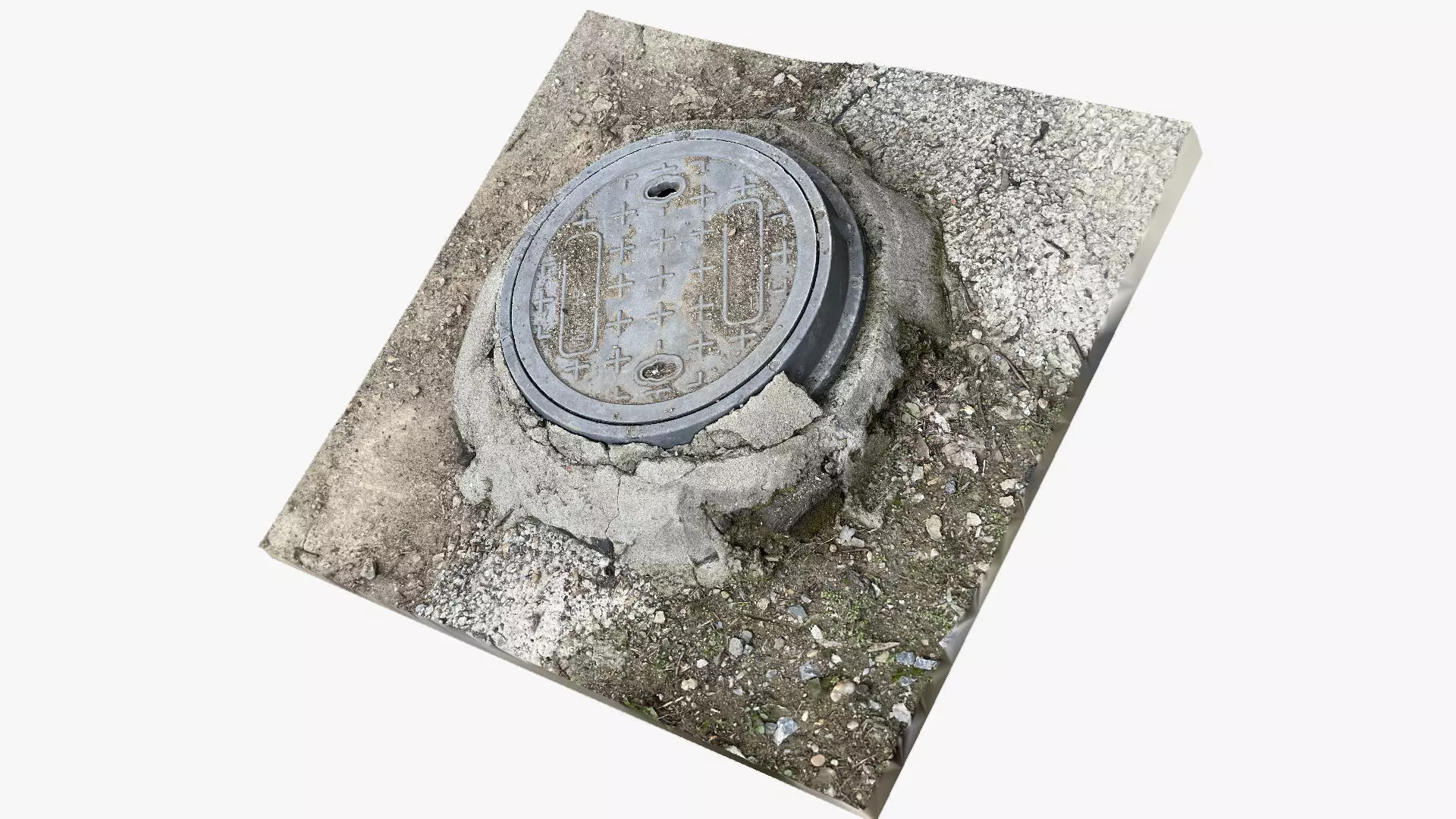 Manhole 3d Scan 3D model_0